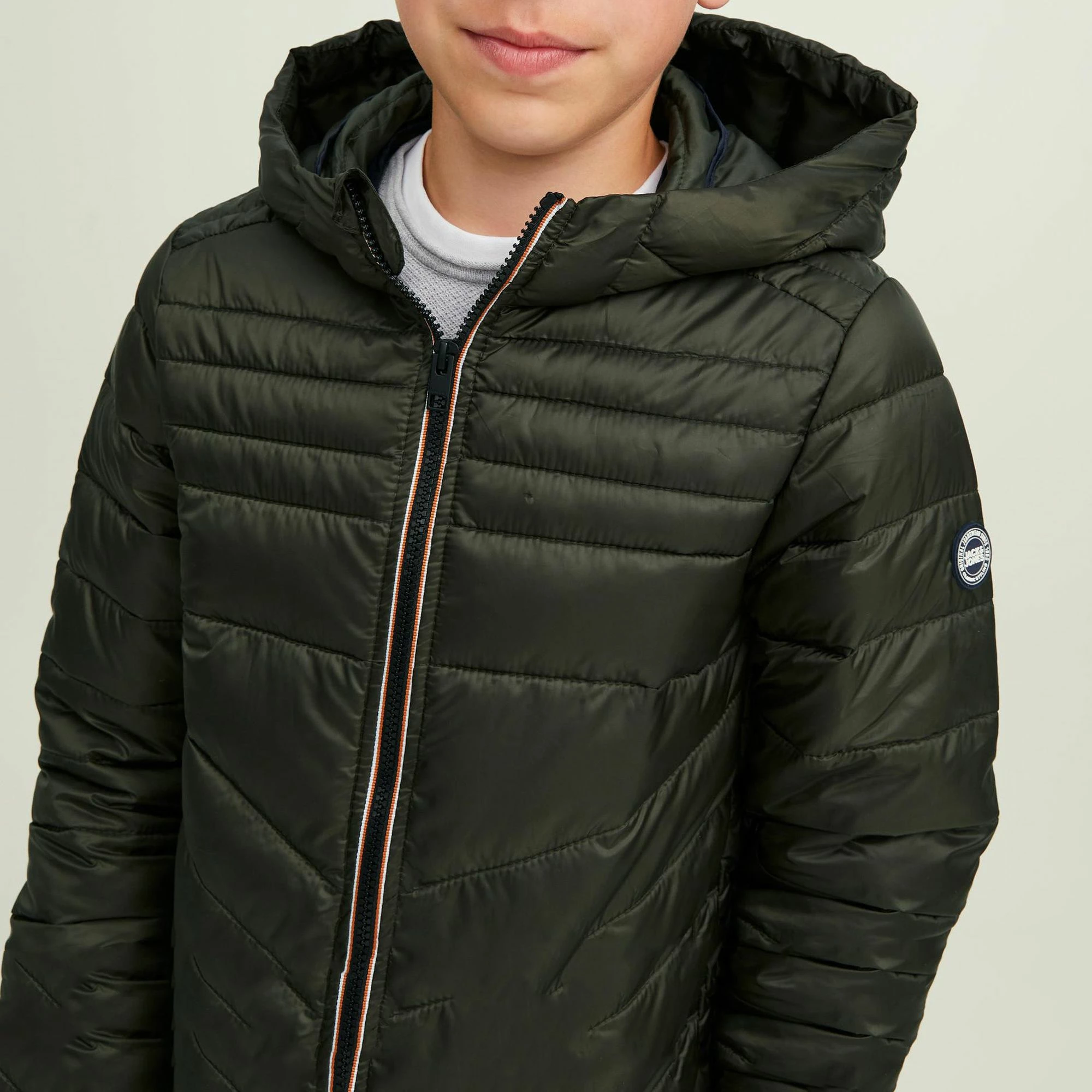 Jack & Jones Hero Steppjacke Kinder Dunkelgrün 6 Jack & Jones Hero Steppjacke Kinder Dunkelgrün – Bild 4