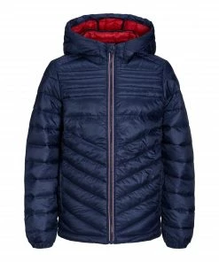 Jack & Jones Hero Steppjacke Kinder Marine -Didriksons-shop Jack Jones Hero Puffer Hood Jas Junior 7 2206171343