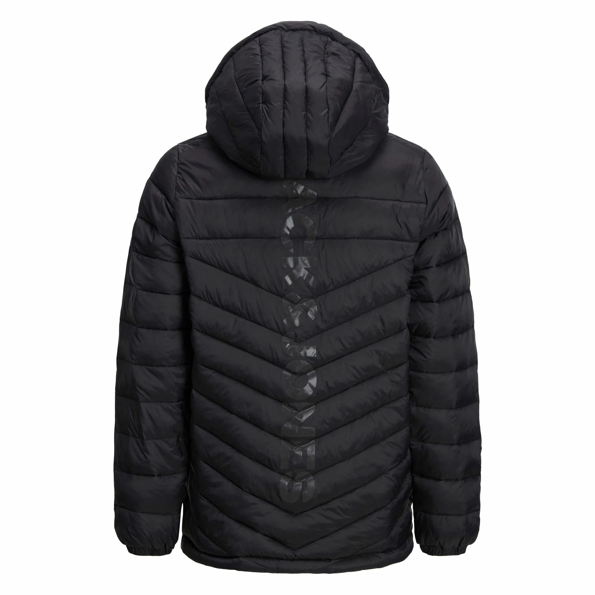 Jack & Jones Hero Steppjacke Kinder Schwarz 4 Jack & Jones Hero Steppjacke Kinder Schwarz – Bild 2