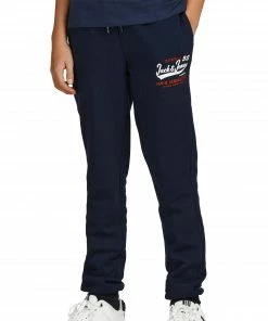 Jack & Jones Logo Jogginghose Kinder Marine