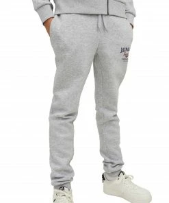 Jack & Jones Logo Jogginghose Kinder Hellgrau