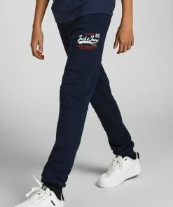 Jack & Jones Logo Jogginghose Kinder Marine -Didriksons-shop Jack Jones Logo Joggingbroek Junior 3 2206171146