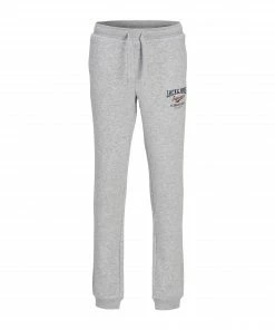 Jack & Jones Logo Jogginghose Kinder Hellgrau -Didriksons-shop Jack Jones Logo Joggingbroek Junior 7 2206171146 1