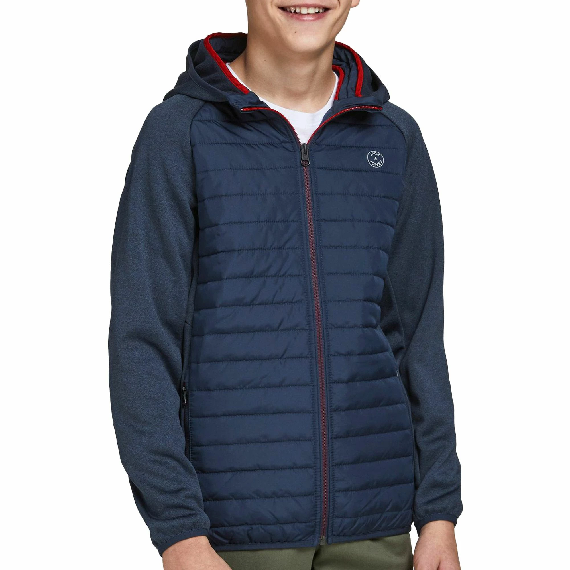 Jack & Jones Quilted Kinderjacke Marine 3 Jack & Jones Quilted Kinderjacke Marine