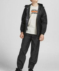 Jack & Jones Solar Regenanzug Für Kinder Schwarz -Didriksons-shop Jack Jones Solar Regenpak Junior 4 2206031556 1