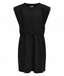 Kids Only Amy Solid Mädchenkleid Schwarz