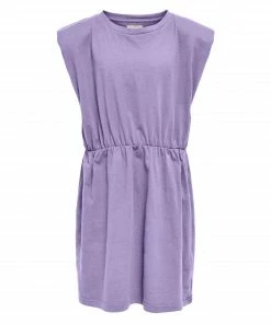 Kids Only Amy Solid Mädchenkleid Violett