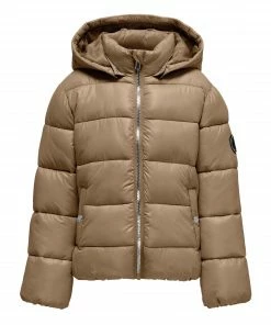 Kids Only Emmy Savannah Quilted Winterjacke Mädchen Braun