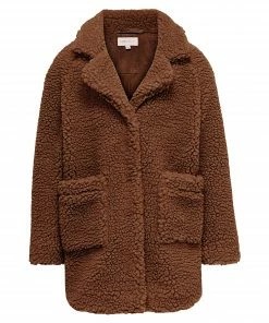 Kids Only Konnewaurelia Sherpa Jacke Mädchen Braun