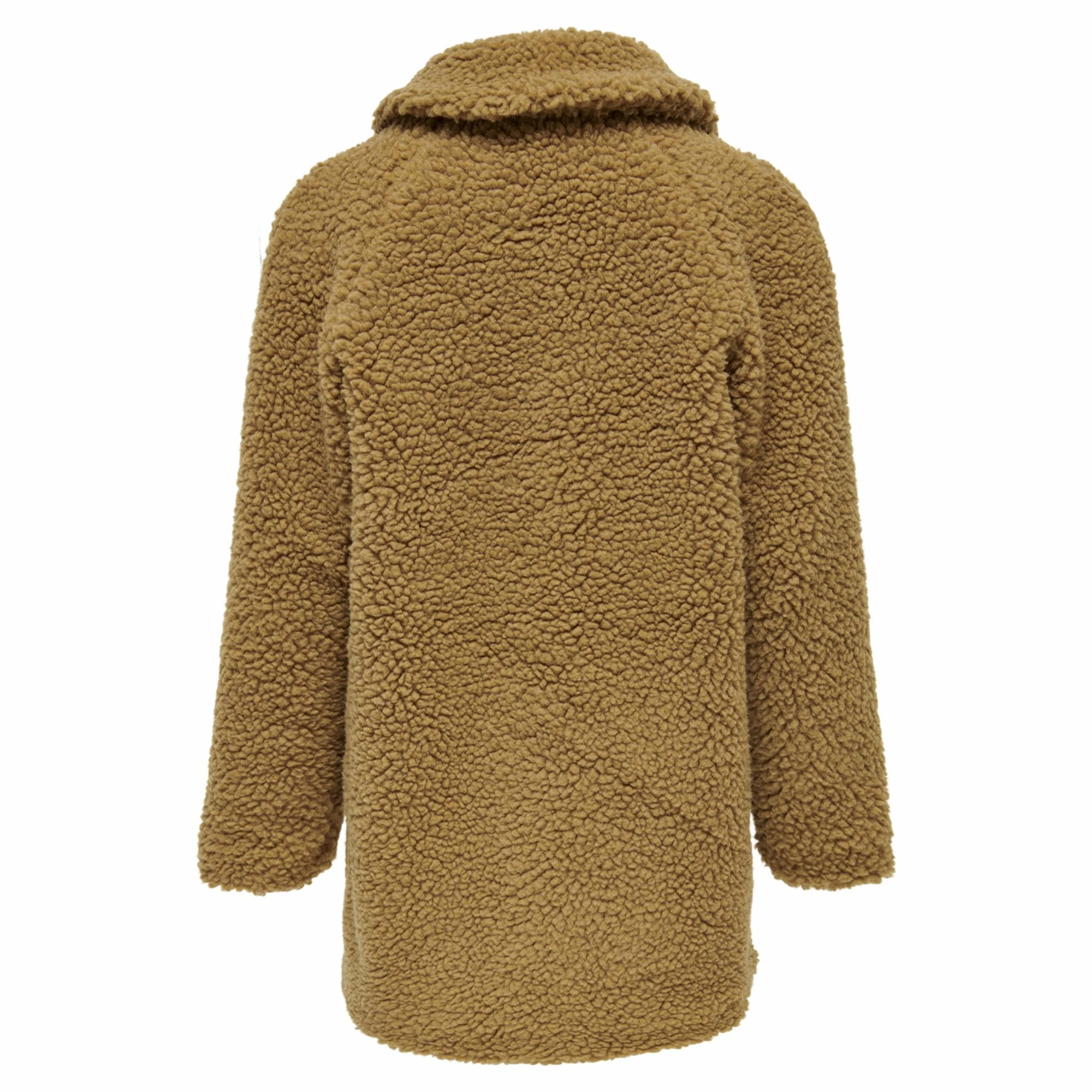 Kids Only Konnewaurelia Sherpa Mädchenjacke Hellbraun 4 Kids Only Konnewaurelia Sherpa Mädchenjacke Hellbraun – Bild 2