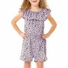 Kids Only Lino Playsuit Kinder Lila - Schwarz -Didriksons-shop Kids Only Lino Playsuit Junior 2107221532