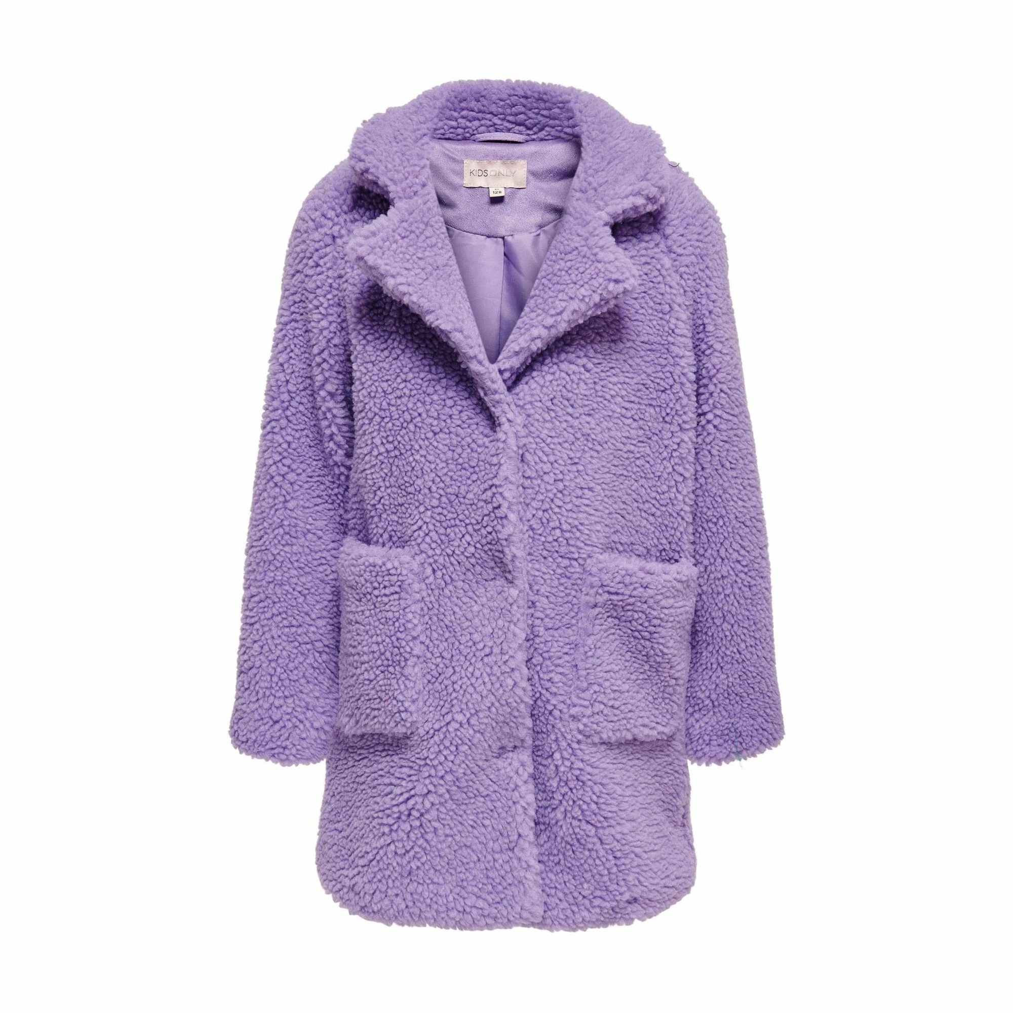 Kids Only Newaurelia Sherpa Mädchenjacke Violett 3 Kids Only Newaurelia Sherpa Mädchenjacke Violett