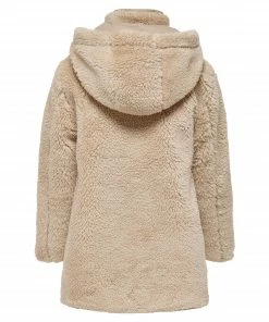Didriksons-shop -Didriksons-shop Kids Only Sascha Sherpa Hooded Jas Meisjes 2 2108241700