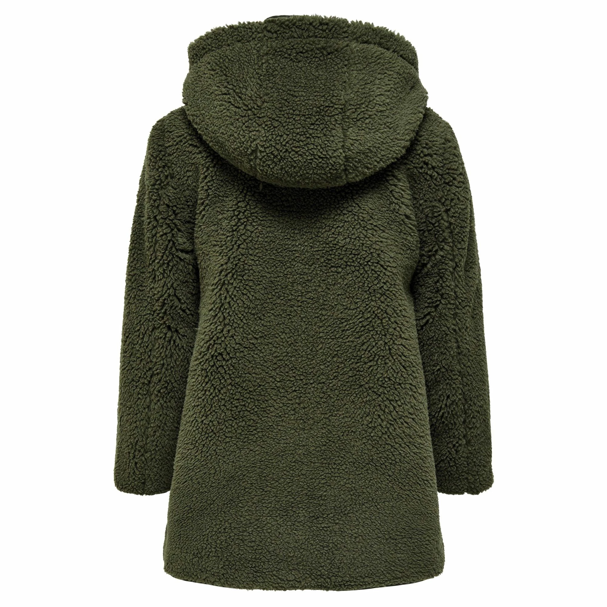 Kids Only Sascha Sherpa Kapuzenjacke Mädchen Dunkelgrün 4 Kids Only Sascha Sherpa Kapuzenjacke Mädchen Dunkelgrün – Bild 2