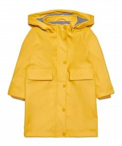 Kids Only Stationa Hooded Regenjacke Mädchen Gelb