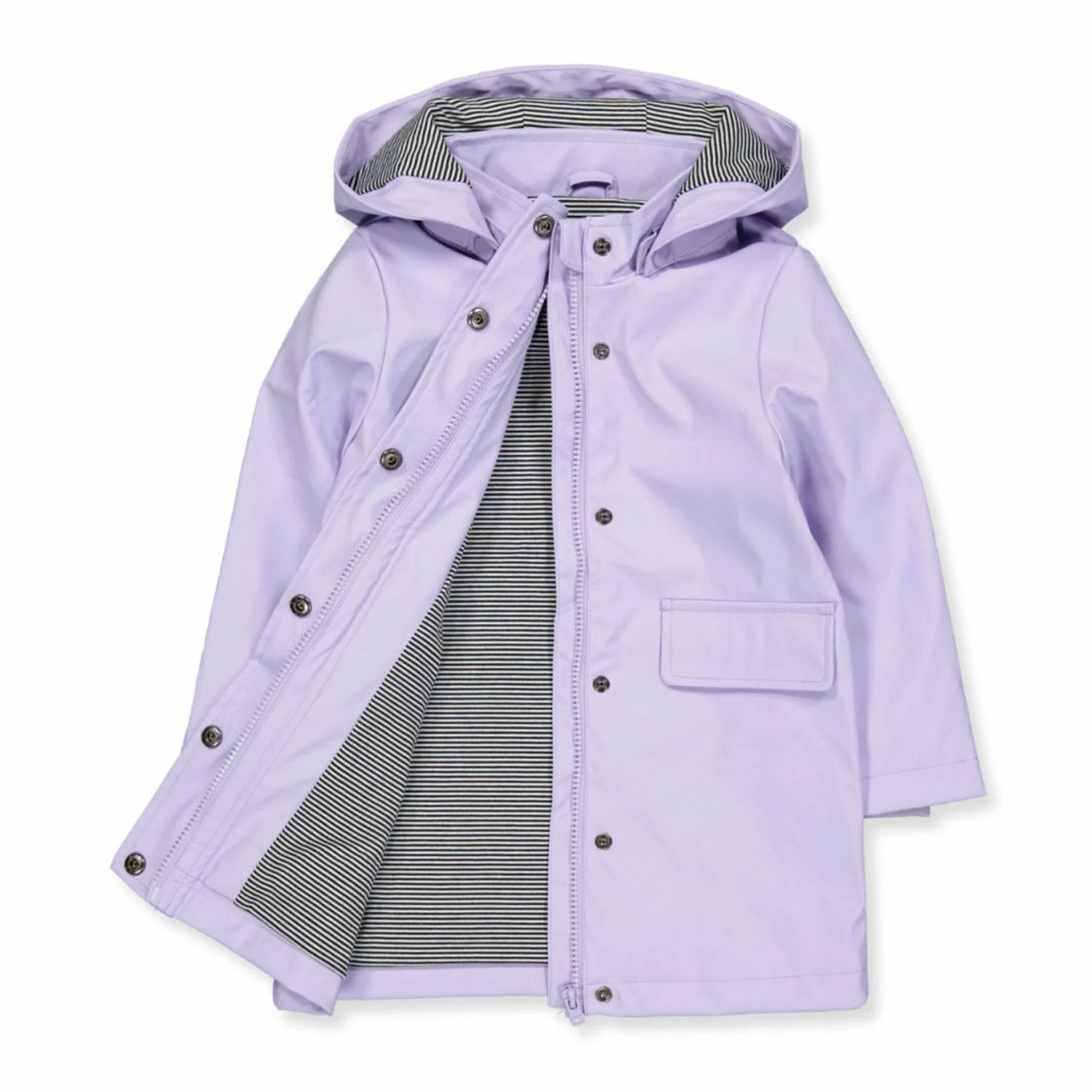 Kids Only Stationa Hooded Regenjacke Mädchen Lila 5 Kids Only Stationa Hooded Regenjacke Mädchen Lila – Bild 3