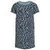 Kids Only Suri Leop Sweatshirtkleid Mädchen Blau - Schwarz -Didriksons-shop Kids Only Suri Leop Sweatjurk Meisjes 5