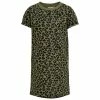 Kids Only Suri Leop Sweatshirtkleid Mädchen Olivgrün - Schwarz -Didriksons-shop Kids Only Suri Leop Sweatjurk Meisjes 6