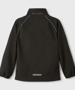 Name It Alfa Softshell Jacke Kinder Schwarz -Didriksons-shop Name It Alfa Softshell Jas Junior 3 2209261108 1