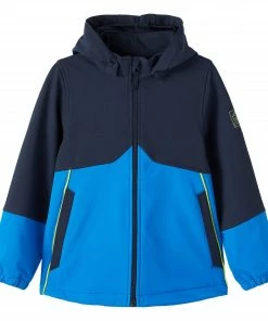 Name It Alfa Softshelljacke Kinder Marine - Blau