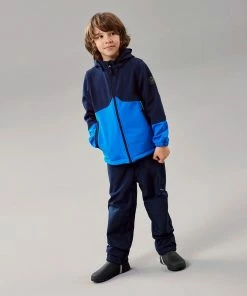 Name It Alfa Softshelljacke Kinder Marine - Blau -Didriksons-shop Name It Alfa Softshelljas Junior 5 2208190811