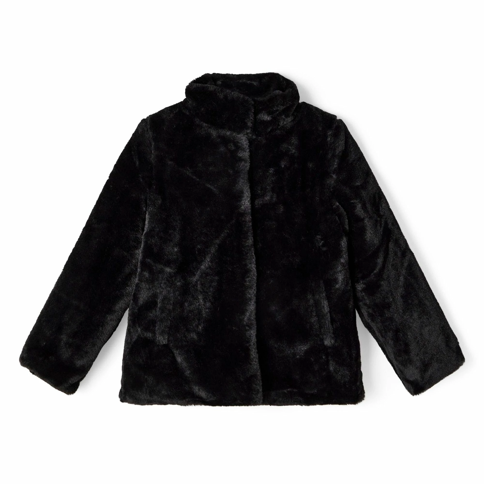 Name It Faux Fur Jacke Mädchen Schwarz 3 Name It Faux Fur Jacke Mädchen Schwarz