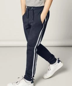 Name It Honk Brushed Jogginghose Kinder Dunkelblau - Weiß -Didriksons-shop Name It Honk Brushed Joggingbroek Junior 5 2207150930