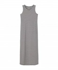 Name It Jasphine Maxi Kleid Kinder Marine - Weiß