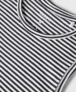 Name It Jasphine Maxi Kleid Kinder Marine - Weiß -Didriksons-shop Name It Jasphine Maxi Jurk Junior 3 2204211502