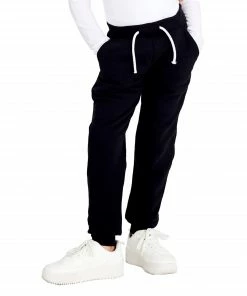 Name It Lena Brushed Jogginghose Kinder Schwarz