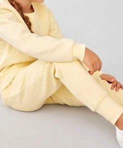 Name It Lena Brushed Jogginghose Kinder Hellgelb 9 Name It Lena Brushed Jogginghose Kinder Hellgelb -Didriksons-shop Name It Lena Brushed Joggingbroek Junior 4 2112021346