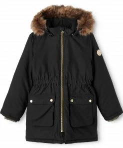 Name It Mabe Winterjacke Mädchen Schwarz