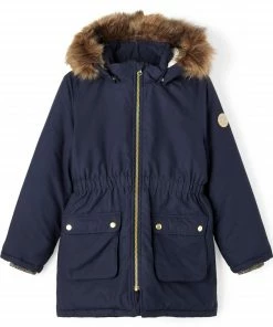 Name It Mabe Winterjacke Mädchen Dunkelblau
