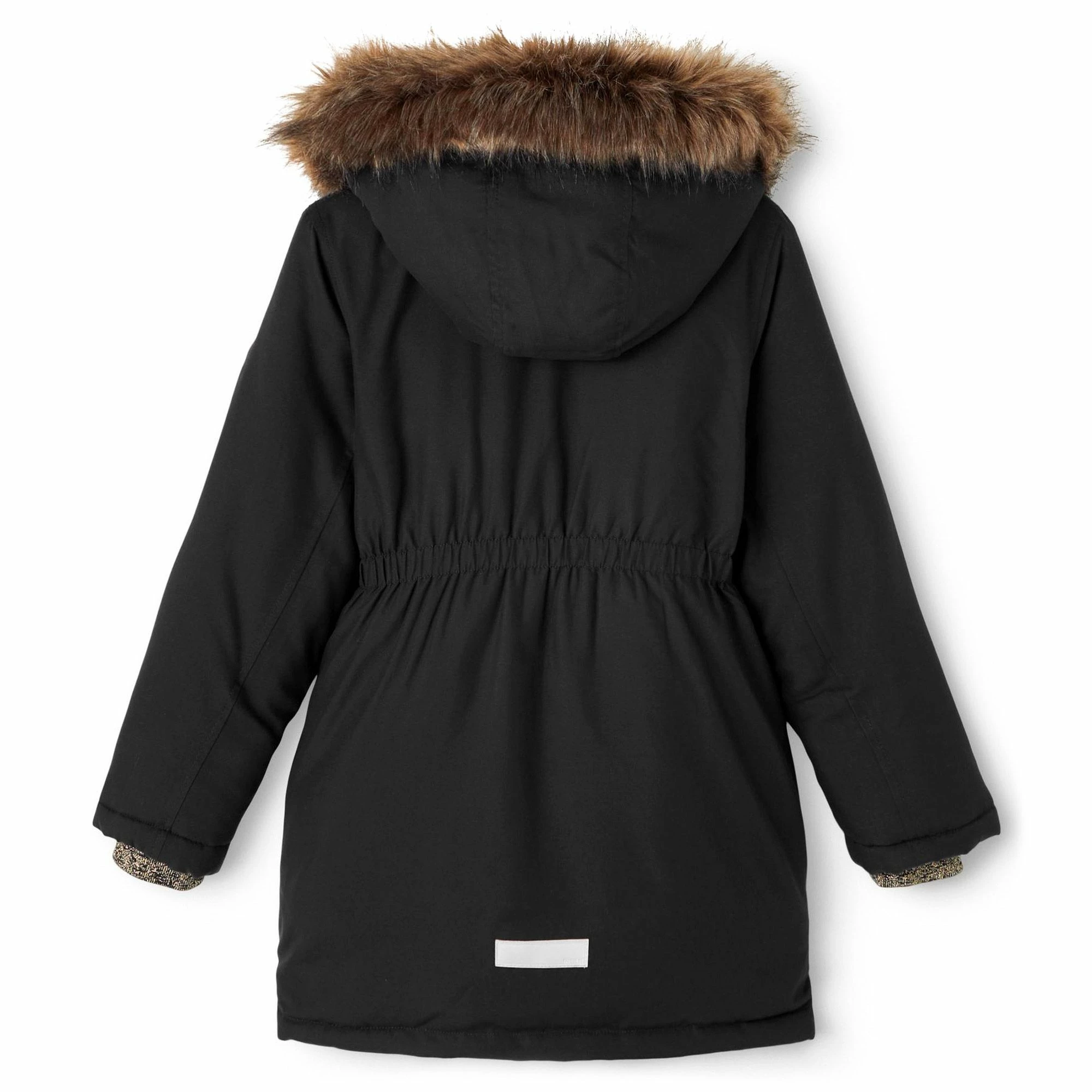 Name It Mabe Winterjacke Mädchen Schwarz 4 Name It Mabe Winterjacke Mädchen Schwarz – Bild 2