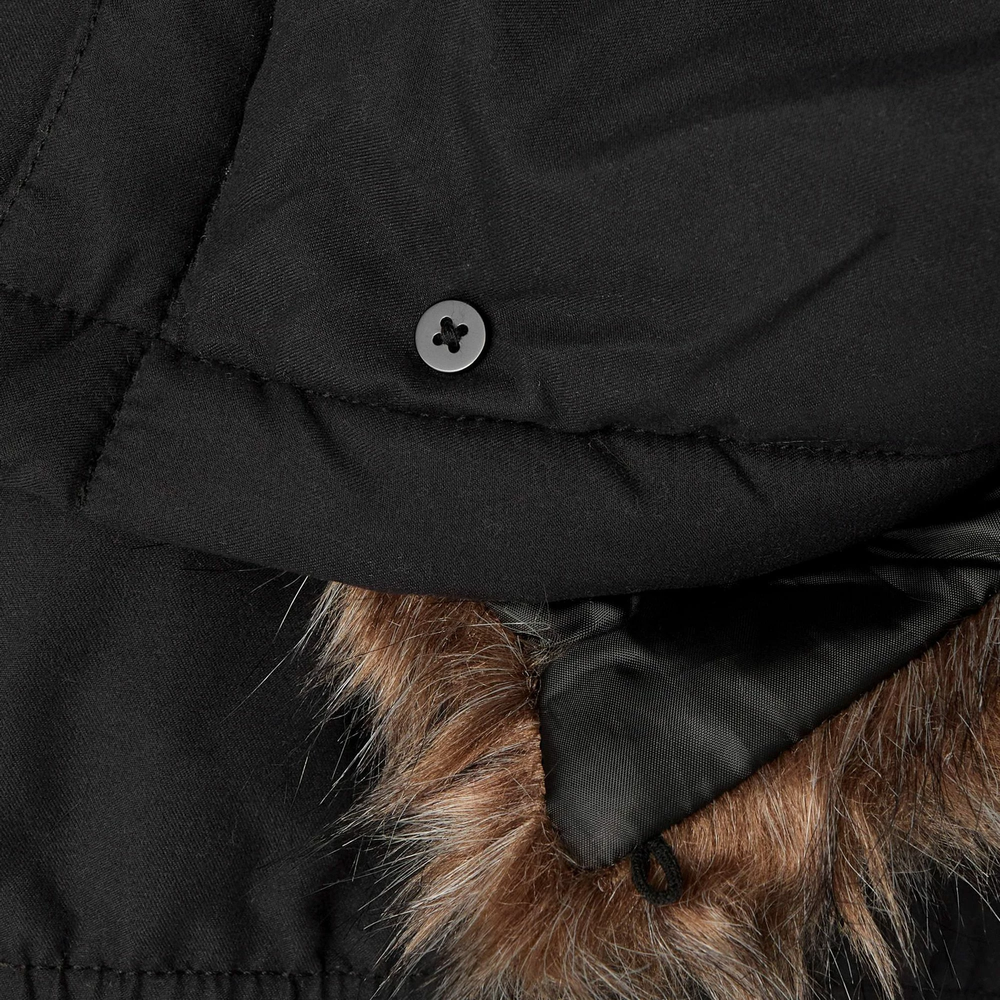 Name It Mabe Winterjacke Mädchen Schwarz 6 Name It Mabe Winterjacke Mädchen Schwarz – Bild 4