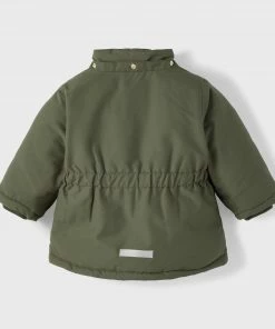 Name It Mace Parka Winterjacke Mädchen Grün -Didriksons-shop Name It Mace Parka Winterjas Meisjes 3 2208260757