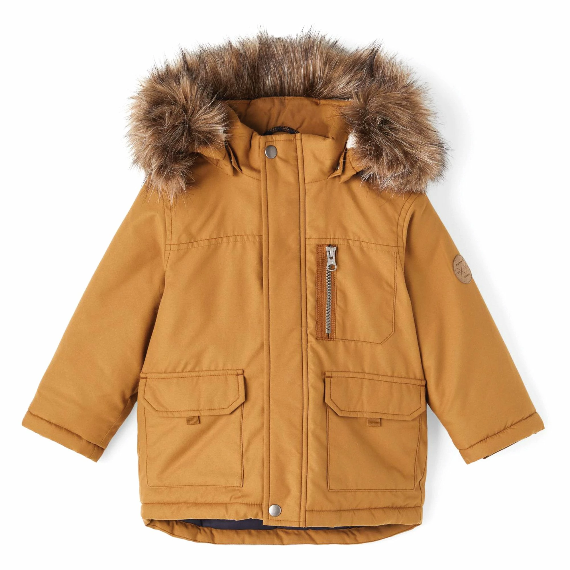 Name It Mace Winterjacke Jungen Braun 3 Name It Mace Winterjacke Jungen Braun