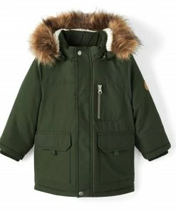 Name It Mace Winterjacke Jungen Grün