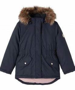 Name It Mace Winterjacke Mädchen Dunkelblau