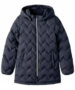 Name It Malene Puffer Jacke Mädchen Dunkelblau