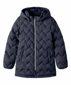Name It Malene Puffer Jacke Mädchen Dunkelblau