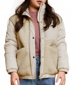 Name It Malka Teddyjacke Mädchen Crème