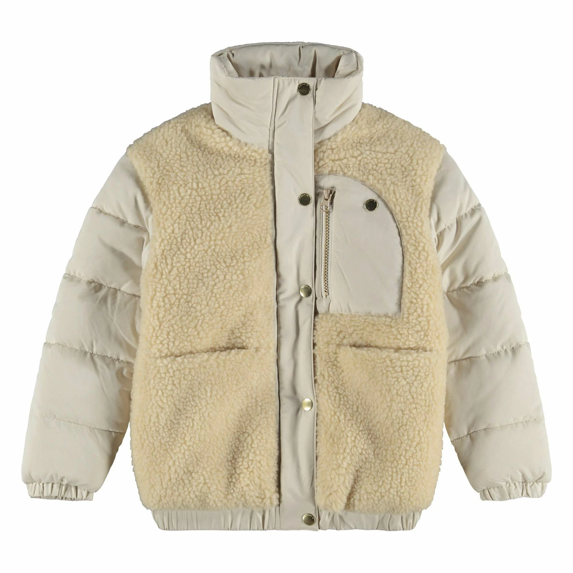 Name It Malka Teddyjacke Mädchen Crème 5 Name It Malka Teddyjacke Mädchen Crème – Bild 3