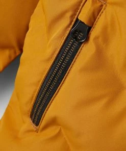 Name It Marl Puffer Jacke Jungen Braun/orange -Didriksons-shop Name It Marl Puffer Jas Jongens 5 2209091051