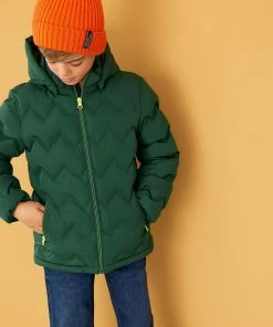 Name It Marl Puffer Jacke Jungen Grün -Didriksons-shop Name It Marl Puffer Jas Jongens 6 2209091050