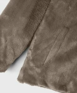 Name It Marry Faux Fur Jacke Kinder Braun -Didriksons-shop Name It Marry Faux Fur Jas Junior 3 2207291219 2