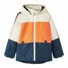 Name It Max Jacke Kinder Crème - Orange - Blau -Didriksons-shop Name It Max Jas Junior 2209230919
