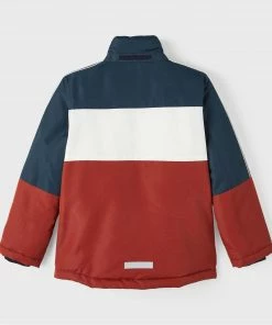 Name It Max Jacke Kinder Dunkelblau - Weiß - Dunkelrot -Didriksons-shop Name It Max Jas Junior 3 2207291151