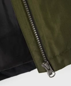 Name It Mikael Jacke Jungen Olivgrün - Schwarz - Orange -Didriksons-shop Name It Mikael Jas Jongens 4 2209141640 1