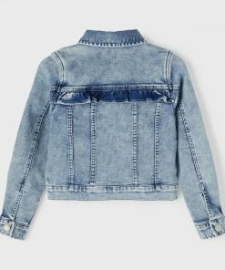 Name It Tally Denim Jacke Mädchen Hellblau -Didriksons-shop Name It Tally Denim Jas Meisjes 2 2202161410